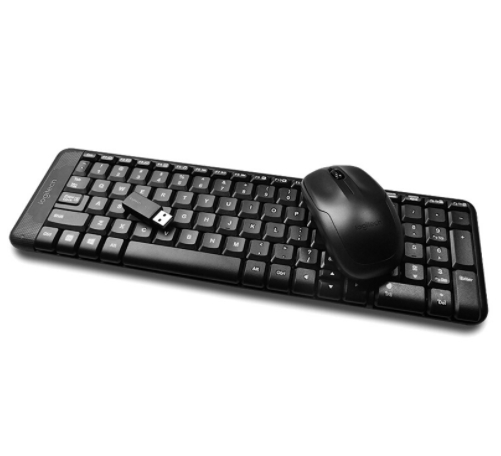 Logitech/罗技MK220无线键盘鼠标套装 窄边键鼠套件