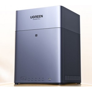 绿联私有云DH4300Plus 8T四盘位NAS网络存储个人云家庭硬盘服务器