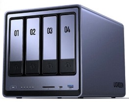 绿联私有云DXP4800 8G版四盘位NAS网络存储个人云硬盘家庭服务器